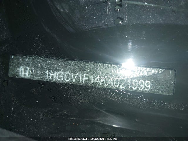 Honda ACCORD LX 2019 1HGCV1F14KA021999 Image 9