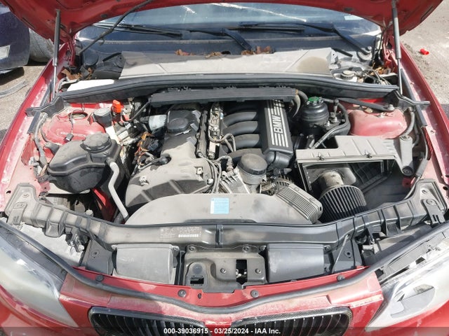 39036915 :رقم المزاد ، WBAUP735X8VF08357 vin ، 2008 Bmw 128i مزاد بيع