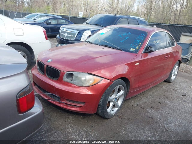 39036915 :رقم المزاد ، WBAUP735X8VF08357 vin ، 2008 Bmw 128i مزاد بيع