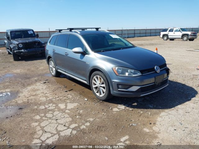 2017 Volkswagen Golf Alltrack Tsi S/tsi Se/tsi Sel მანქანა იყიდება აუქციონზე, vin: 3VWH17AUXHM508282, აუქციონის ნომერი: 39037186