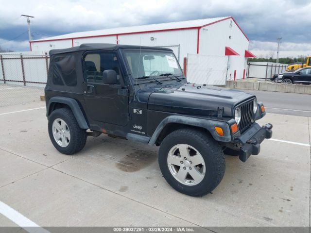 Auction sale of the 2006 Jeep Wrangler X, vin: 1J4FA39S76P734285, lot number: 39037251