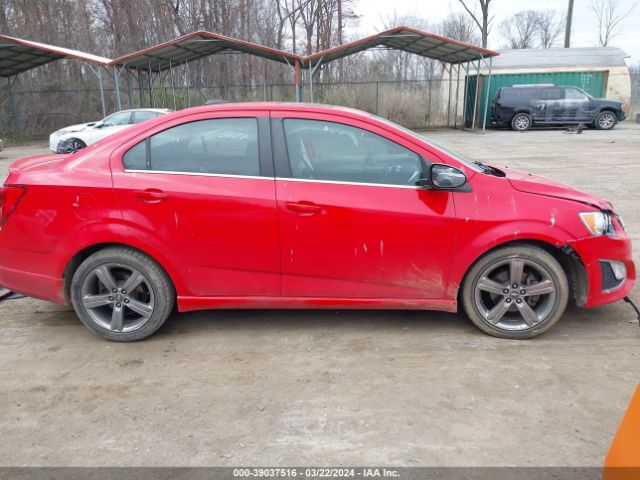 1G1JH5SB3F4172414 Chevrolet Sonic Rs