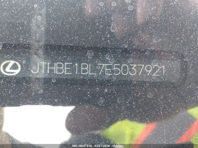 JTHBE1BL7E5037921 Lexus GS 350
