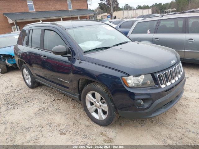 Auction sale of the 2016 Jeep Compass Sport, vin: 1C4NJDBB3GD657435, lot number: 39037525