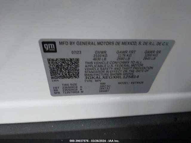 GMC Terrain Awd Denali 2024 3GKALXEGXRL125814 Image 9