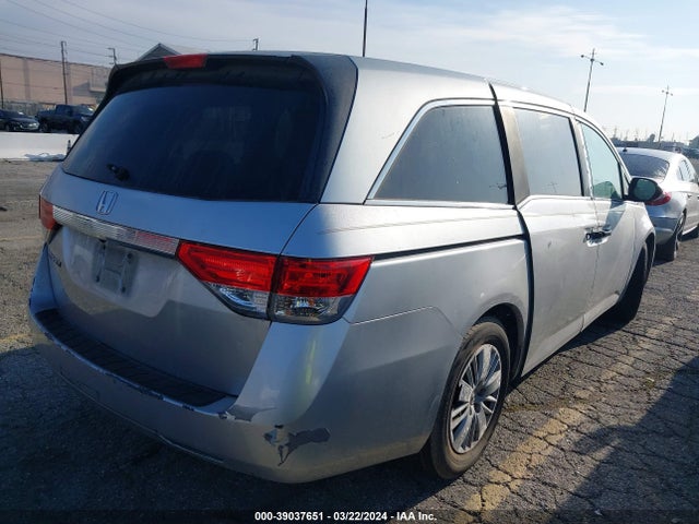Honda ODYSSEY LX 2015 5FNRL5H29FB077638 Image 4