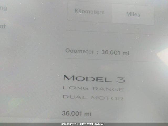 Tesla Model 3 Long Range Dual Motor All-wheel Drive 2020 5YJ3E1EB6LF622977 Image 15