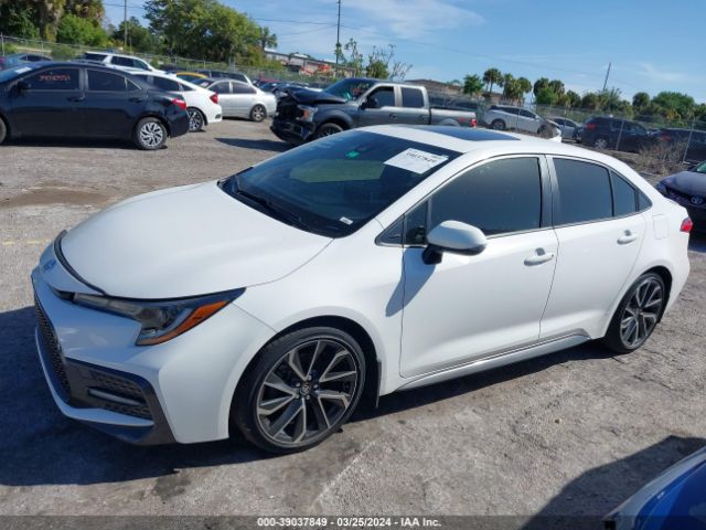 JTDP4RCE0LJ008290 Toyota COROLLA SE