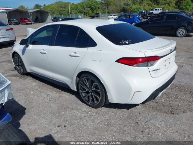 JTDP4RCE0LJ008290 Toyota COROLLA SE
