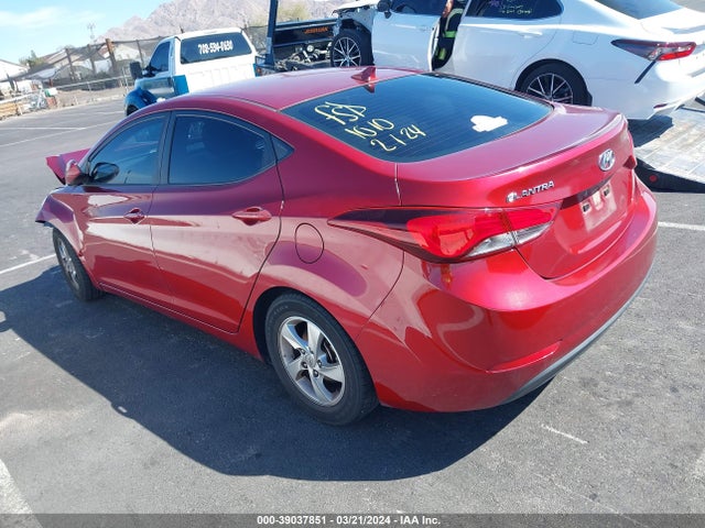 Hyundai ELANTRA SE 2014 5NPDH4AE9EH534698 Image 3