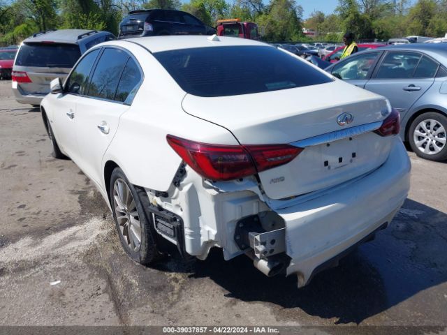JN1EV7AR3JM442538 Infiniti Q50 3.0t Luxe