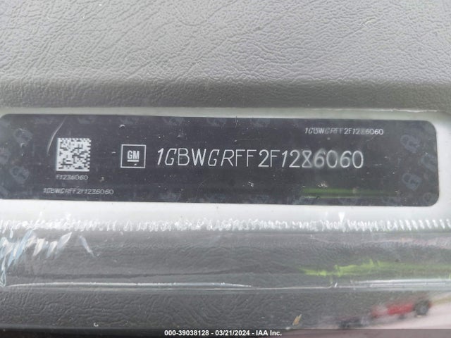 1GBWGRFF2F1286060 Chevrolet Express 2500 Lt