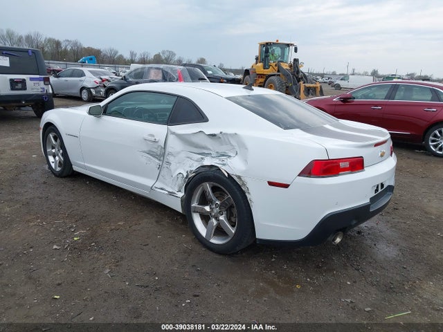 Chevrolet Camaro 1lt 2015 2G1FD1E36F9304982 Image 3