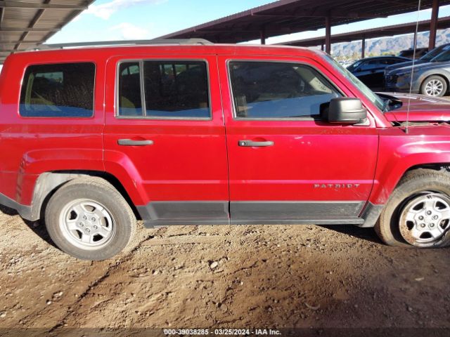 1C4NJPBA0GD698775 Jeep Patriot Sport