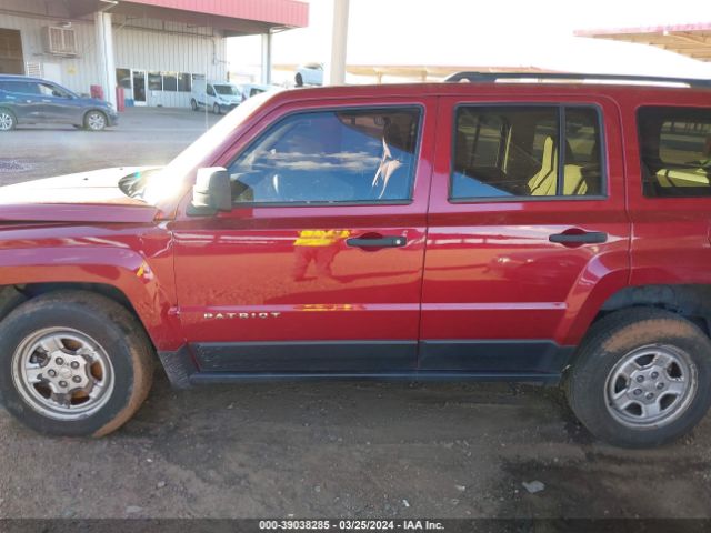1C4NJPBA0GD698775 Jeep Patriot Sport