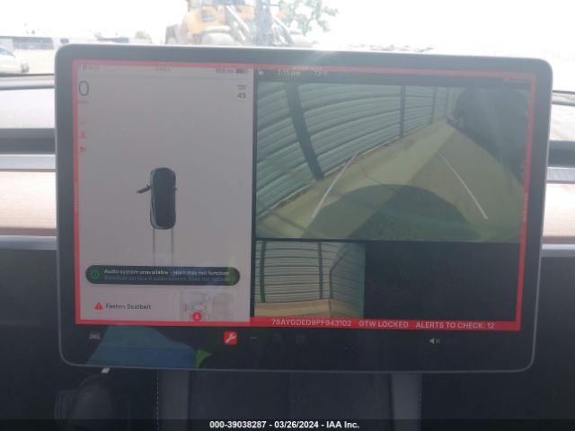 7SAYGDED9PF943102 Tesla Model Y Rwd