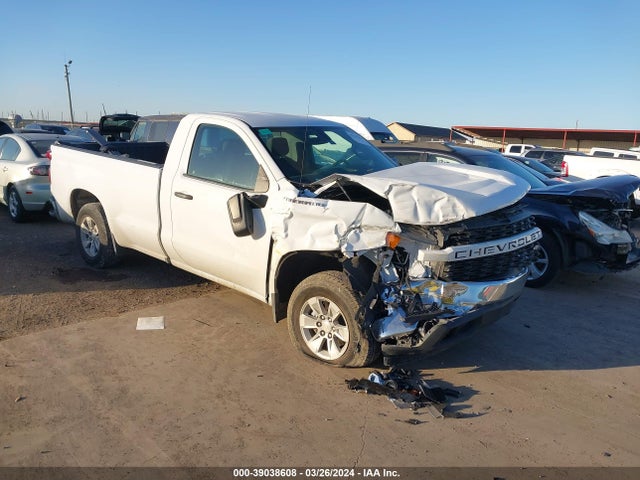 Chevrolet Silverado 1500 Ltd 2wd Regular Cab Long Bed Wt 2022 3GCNWAED3NG186366 головне зображення