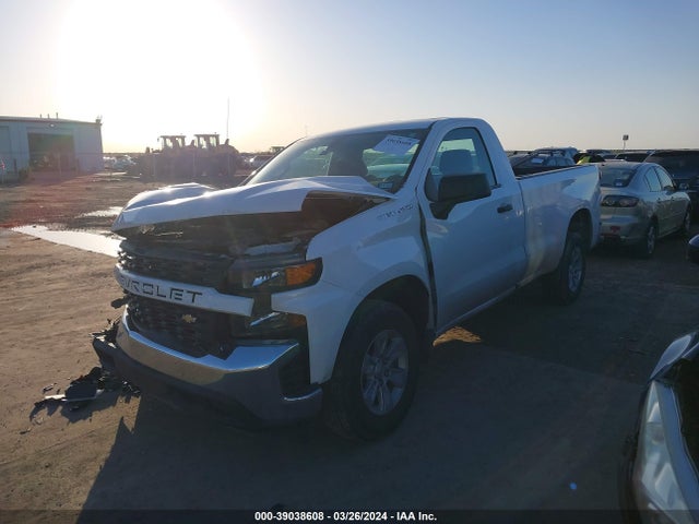 Chevrolet Silverado 1500 Ltd 2wd Regular Cab Long Bed Wt 2022 3GCNWAED3NG186366 Image 2