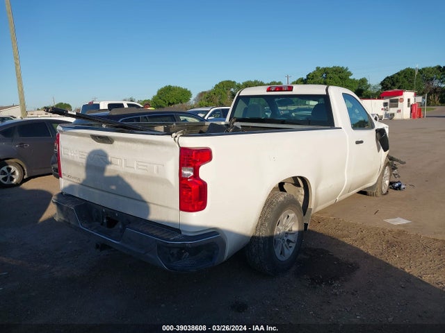Chevrolet Silverado 1500 Ltd 2wd Regular Cab Long Bed Wt 2022 3GCNWAED3NG186366 Image 4