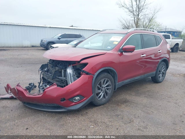 Nissan Rogue Sl 2016 5N1AT2MV8GC773378 Image 2