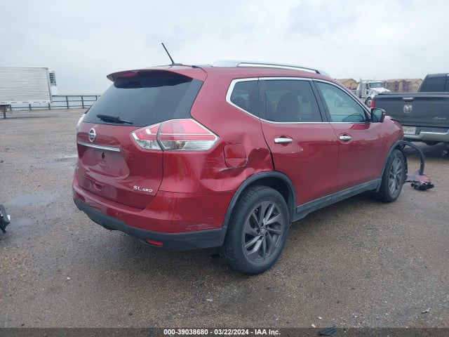 Nissan Rogue Sl 2016 5N1AT2MV8GC773378 Image 4