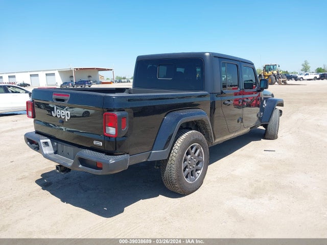 1C6HJTFGXML591147 Jeep Gladiator Overland 4x4