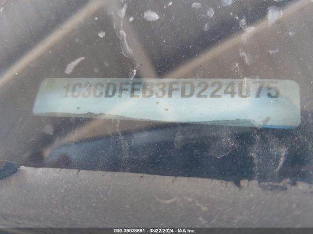 1C3CDFEB3FD224075 Dodge DART GT