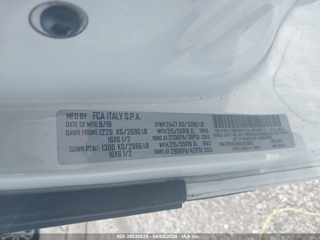 RAM Promaster City 2020 ZFBHRFAB0L6P38915 Image 9