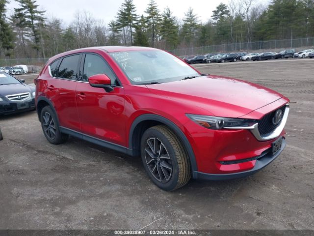 Продажа на аукционе авто 2017 Mazda Cx-5 Grand Touring, vin: JM3KFBDL6H0123649, номер лота: 39038907