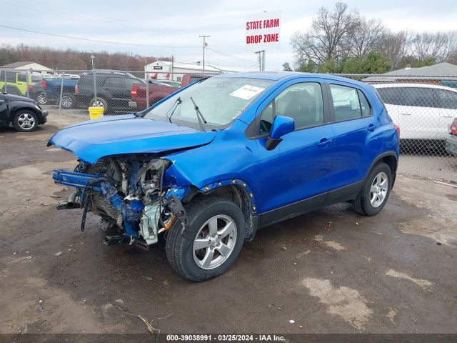 Chevrolet Trax 1ls 2015 KL7CJPSB6FB197834 Image 2