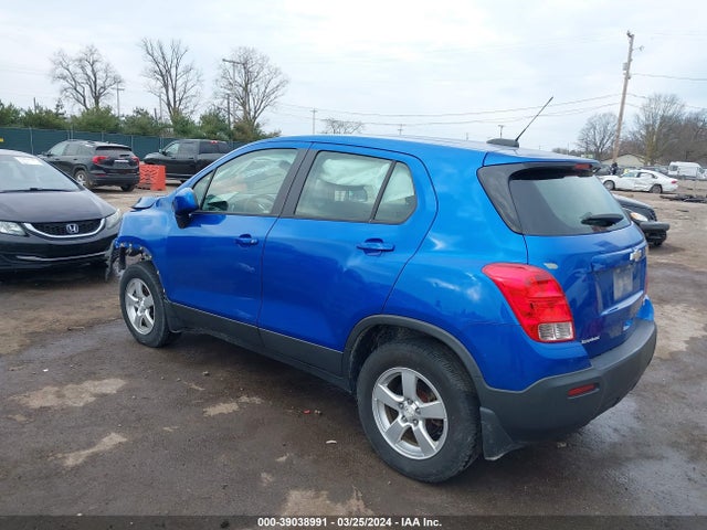 Chevrolet Trax 1ls 2015 KL7CJPSB6FB197834 Image 3