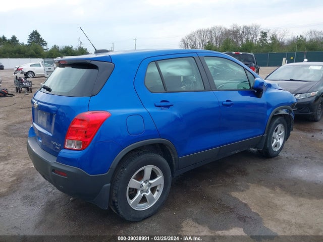 Chevrolet Trax 1ls 2015 KL7CJPSB6FB197834 Image 4