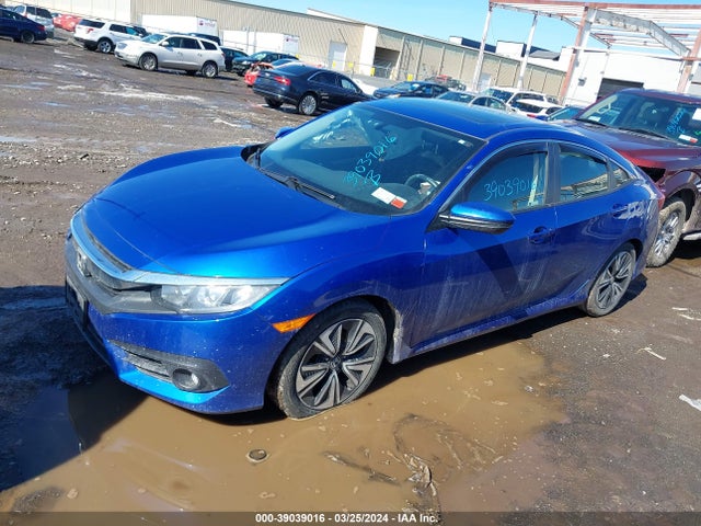 Honda Civic Ex-t 2018 JHMFC1F39JX043459 Image 2