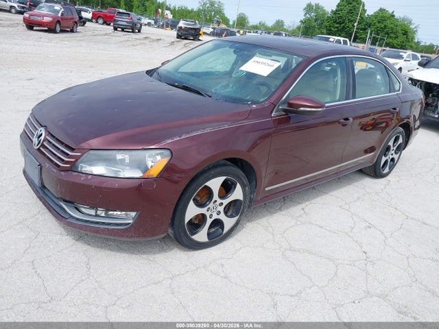 Продаж на аукціоні авто 2012 Volkswagen Passat 2.0l Tdi Se, vin: 1VWBN7A37CC035159, номер лоту: 39039260