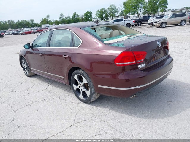 Продаж на аукціоні авто 2012 Volkswagen Passat 2.0l Tdi Se, vin: 1VWBN7A37CC035159, номер лоту: 39039260