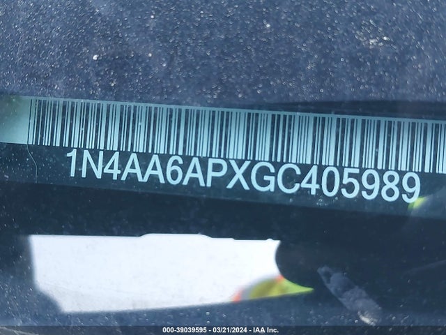 Nissan Maxima 3.5 Sr 2016 1N4AA6APXGC405989 Image 9