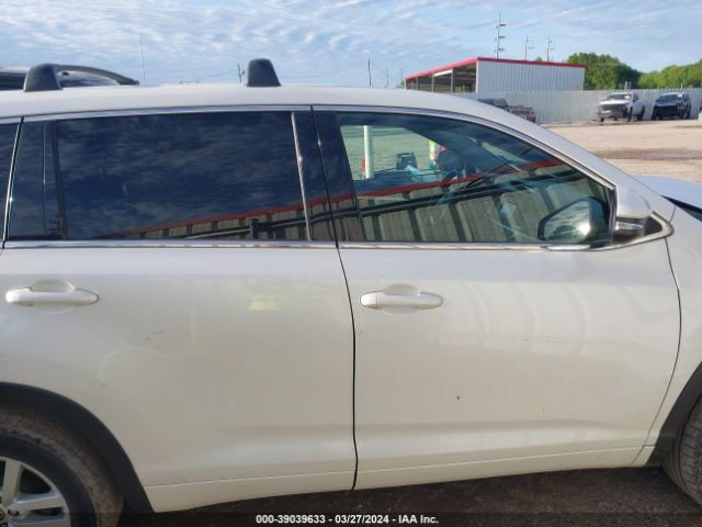 5TDZKRFH7GS136510 Toyota Highlander Le V6