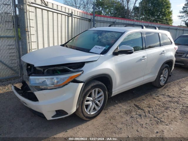 5TDZKRFH7GS136510 Toyota Highlander Le V6