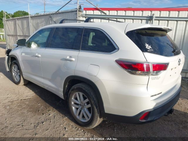 5TDZKRFH7GS136510 Toyota Highlander Le V6