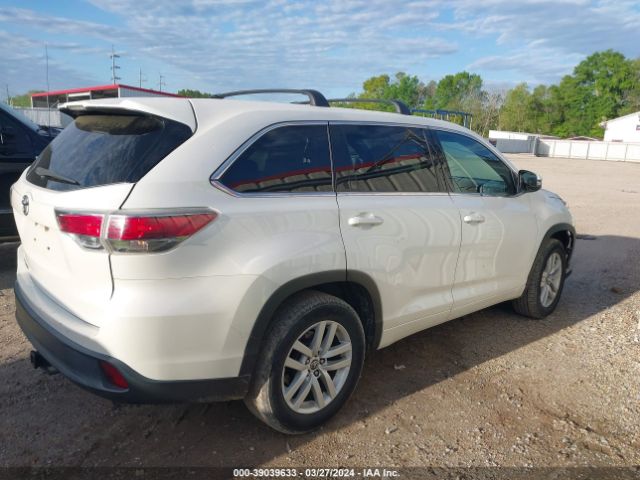 5TDZKRFH7GS136510 Toyota Highlander Le V6