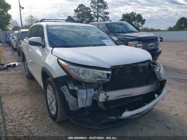 5TDZKRFH7GS136510 Toyota Highlander Le V6