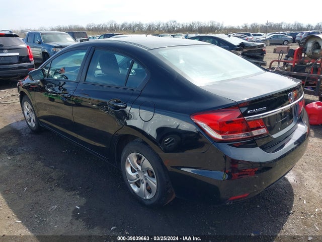 Honda Civic Lx 2014 2HGFB2F52EH545947 Image 3