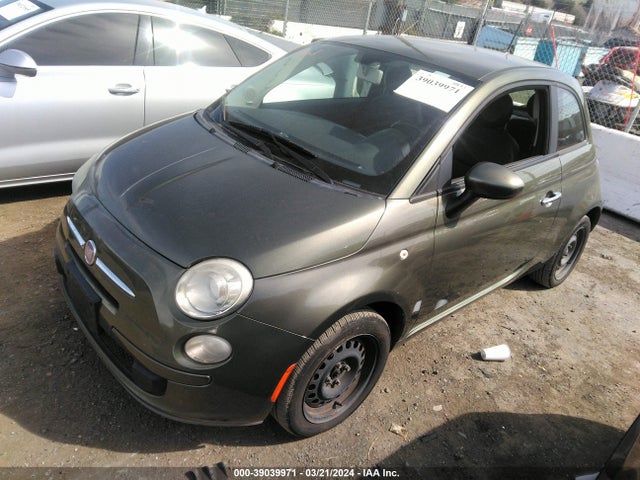 2012 FIAT 500 3C3CFFAR4CT128698 Photo 1