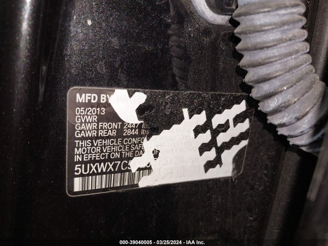 5UXWX7C50E0E75128 BMW X3 Xdrive35i