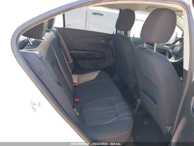 Chevrolet Sonic Lt Auto 2016 1G1JC5SH2G4172750 Image 8