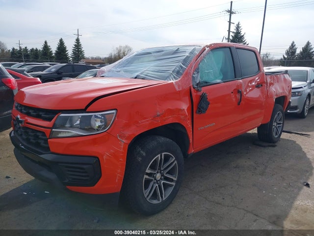 Chevrolet Colorado 2021 1GCGTBEN6M1144206 Image 2