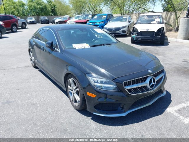 2015 Mercedes-benz Cls 400 4matic მანქანა იყიდება აუქციონზე, vin: WDDLJ6HB7FA134287, აუქციონის ნომერი: 39040519