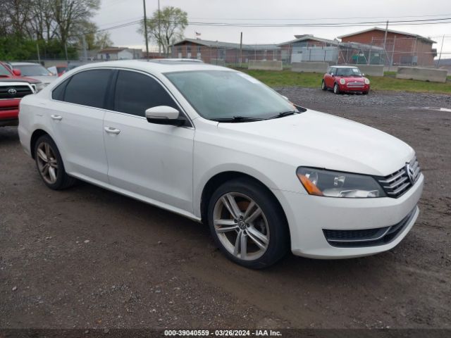 Auction sale of the 2014 Volkswagen Passat 2.0l Tdi Se, vin: 1VWBN7A32EC059775, lot number: 39040559