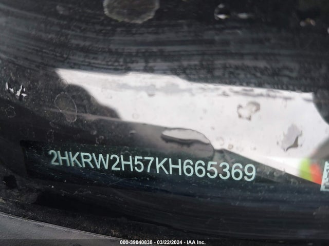Honda CR-V EX 2019 2HKRW2H57KH665369 Image 9