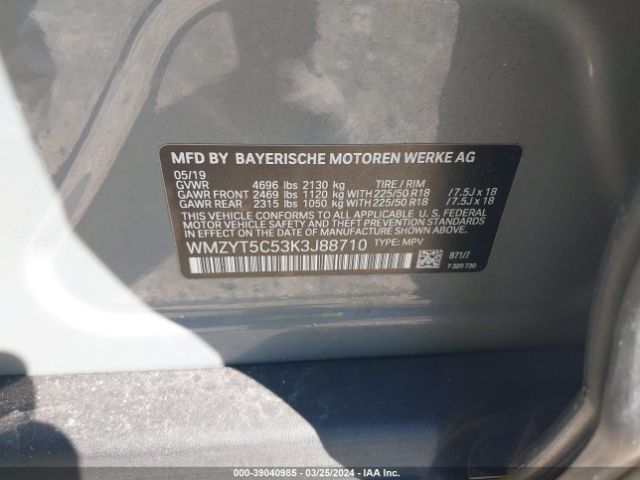 WMZYT5C53K3J88710 Mini Countryman Cooper S